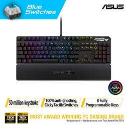 ASUS RA05 TUF GAMING K3 BLUE SWITCH (KEYBOARD)